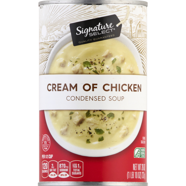 Signature SELECT Soup, Condensed, Cream of Chicken