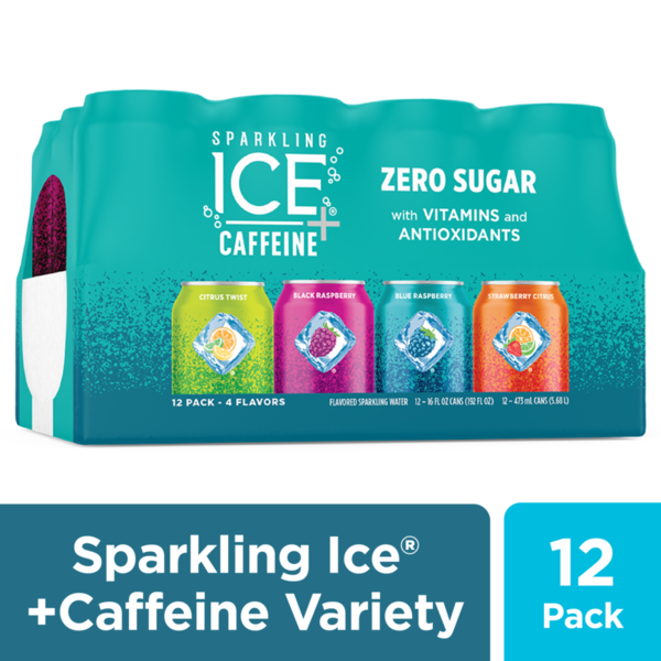 iceセット商品 Sparkling Ice® Sparkling Water, Zero Sugar, 4 Flavors, 12 Pack