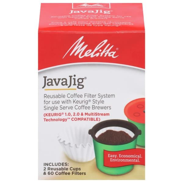 Melitta JavaJig Reusable K-Cups & Coffee Filters Same-Day Delivery or  Pickup | Publix