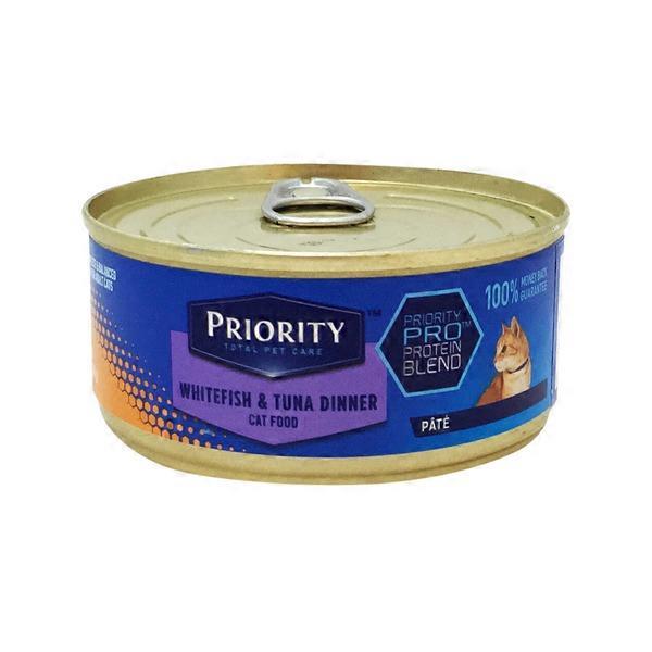 Safeway Priority Pro Whitefish & Tuna Dinner Cat Food (5.5 oz) Instacart