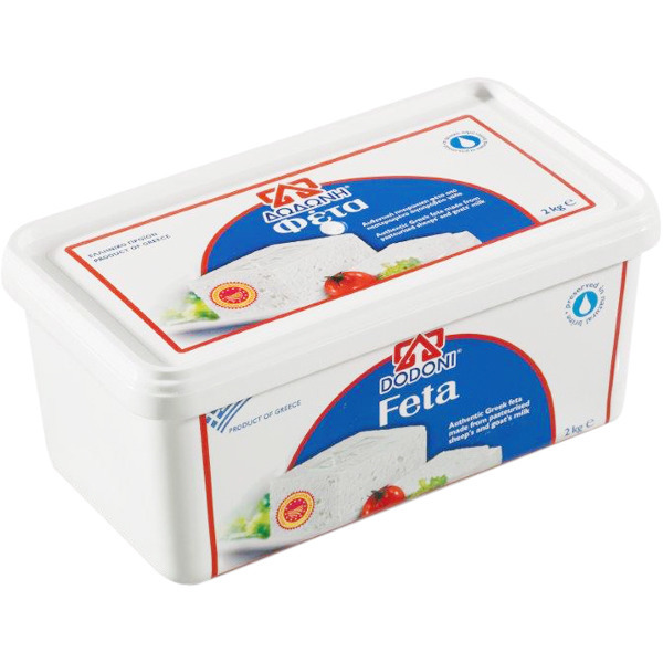 Dodoni - Imported Greek Feta Cheese - 2 kg