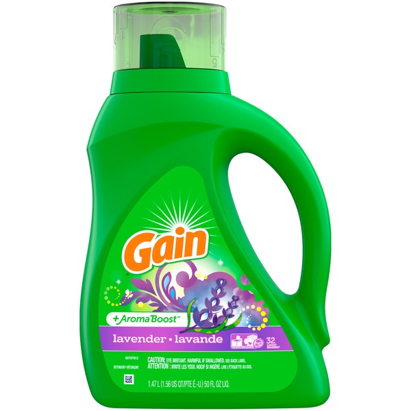 Gain Liquid Laundry Detergent, Lavender (50 oz) Instacart