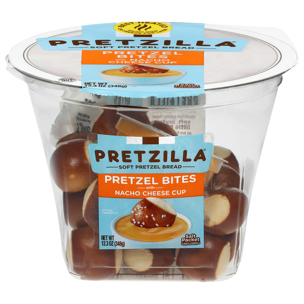 Pretzilla Pretzel Bites with Nacho Cheese Cup Same-Day Delivery