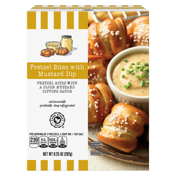 Park Street Deli Pretzel Bites Mustard Dip