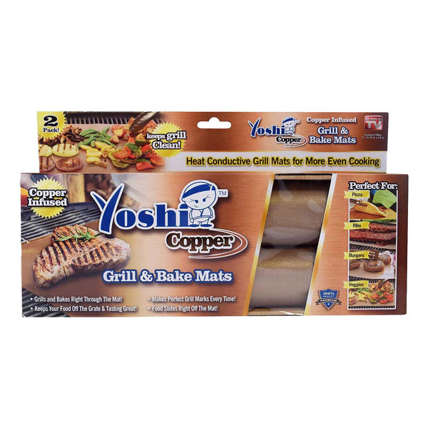 Yoshi Copper Grill & Bake Mats