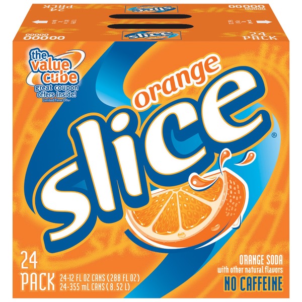 Slice Orange Soda (12 fl oz) Instacart