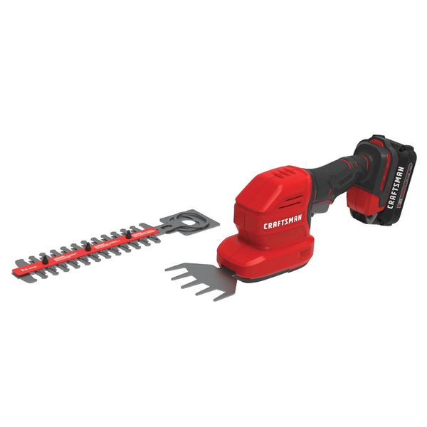 CRAFTSMAN V20 20-volt max 8-in Battery Hedge Trimmer 1.5 Ah Battery Included , Charger Included