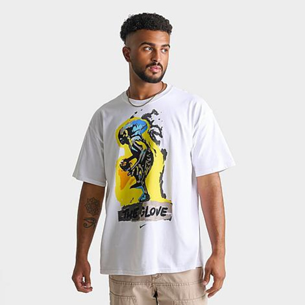 Nike Men's Sportswear Max 90 "The Glove" Short-Sleeve T-Shirt, M - White