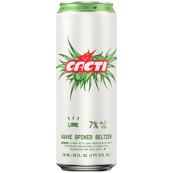 Cacti Lime Agave Spiked Seltzer Same-Day Delivery or Pickup