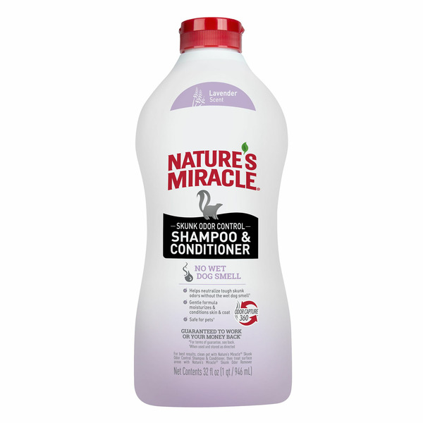 Nature's Miracle Shampoo & Conditioner, Skunk Odor Control