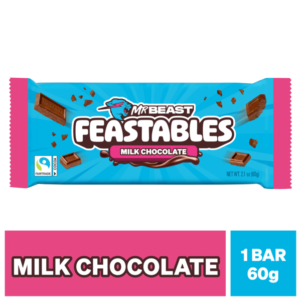 Feastables Milk Chocolate Bar Same-Day Delivery or Pickup | Save Mart