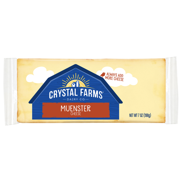 Crystal Farms Cheese, Muenster Same-Day Delivery or Pickup