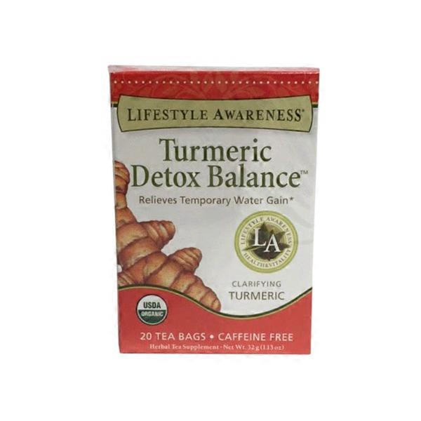 Lifestyle Awareness Turmeric Detox Balance Relieves Temporary Water