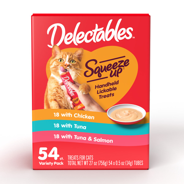 Delectables Squeeze Up Chicken & Tuna Variety Pack