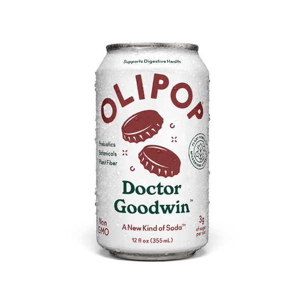 OLIPOP Prebiotic Soda, Doctor Goodwin