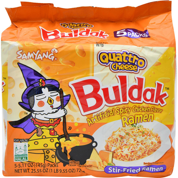 Samyang Foods Co., Ltd Spicy Quattro Cheese Ramen