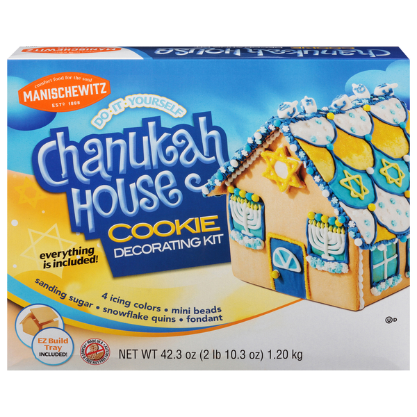 Manischewitz Cookie Decorating Kit, Chanukah House