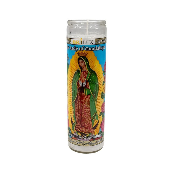 Brilux Vela Virgen De Guadalupe Candle Same-Day Delivery | Met