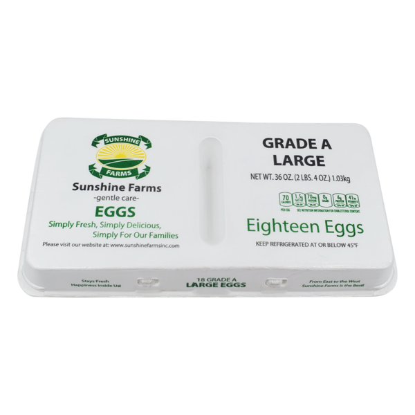 Sunshine Grade A Large Eggs
