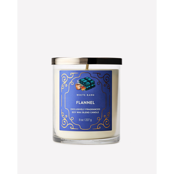Flannel Single Wick Candle