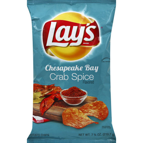 Lay's Chesapeake Crab Spice Potato Chips (7.75 oz) Instacart