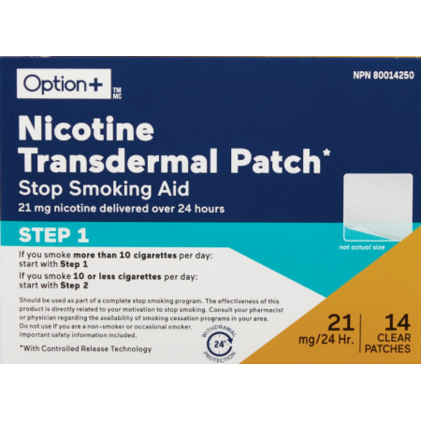 patch 21 mg et cigarette électronique NiQuitin Clear Patch 21mg 21 Patchs main image 1