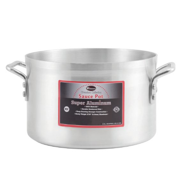 Winco - Aluminum Sauce Pot - 26 Qt