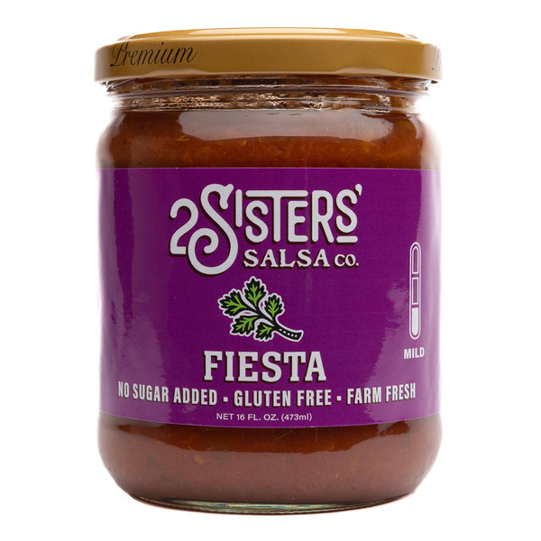 2 Sisters' Salsa Company Fiesta Premium Salsa