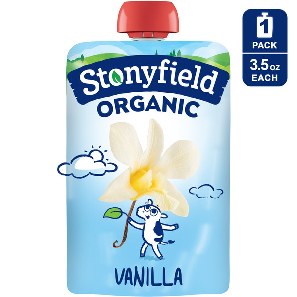 Stonyfield Organic Whole Milk Vanilla Yogurt