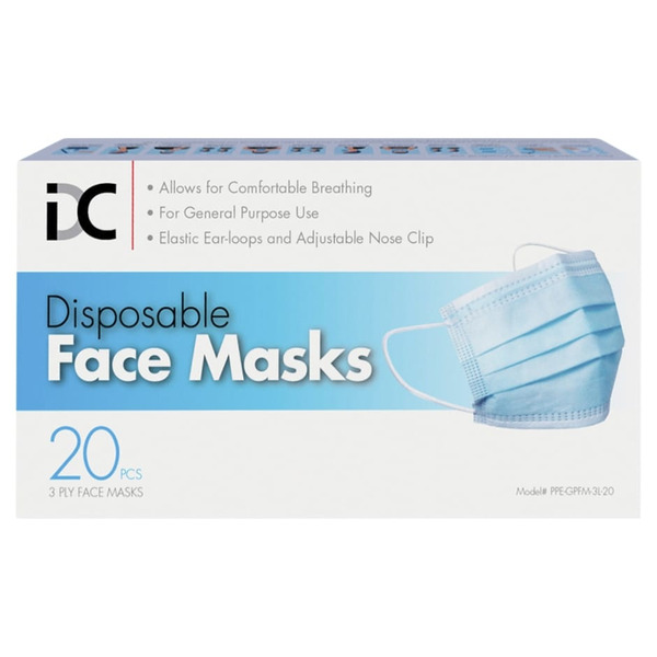 IDC Disposable Face Masks Same-Day Delivery | Family Dollar