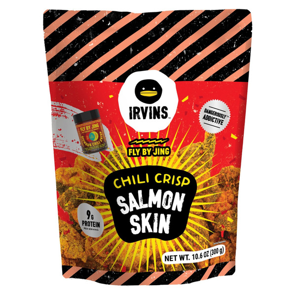 Irvin's Chili Crisp Salmon Skin, 10.6 oz