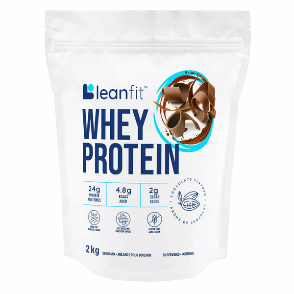 Leanfit Chocolate Flavour Whey Protein Powder