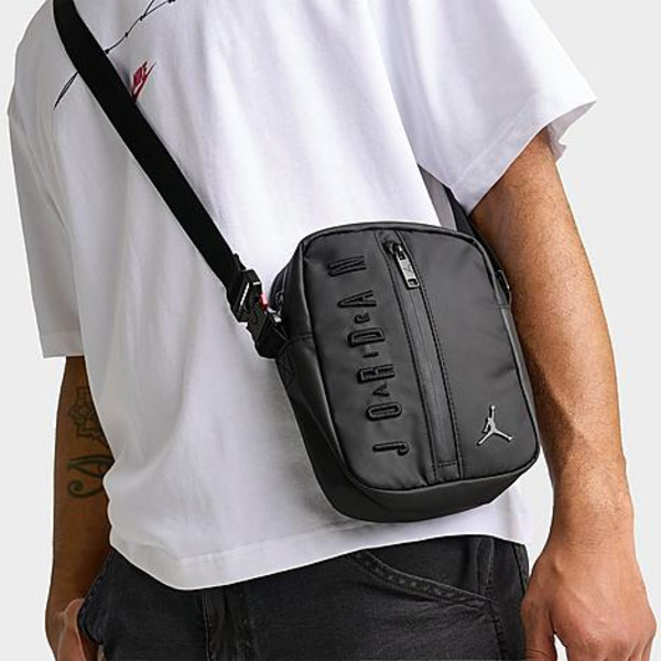 Jordan Tactical Crossbody Bag, One Size - Black