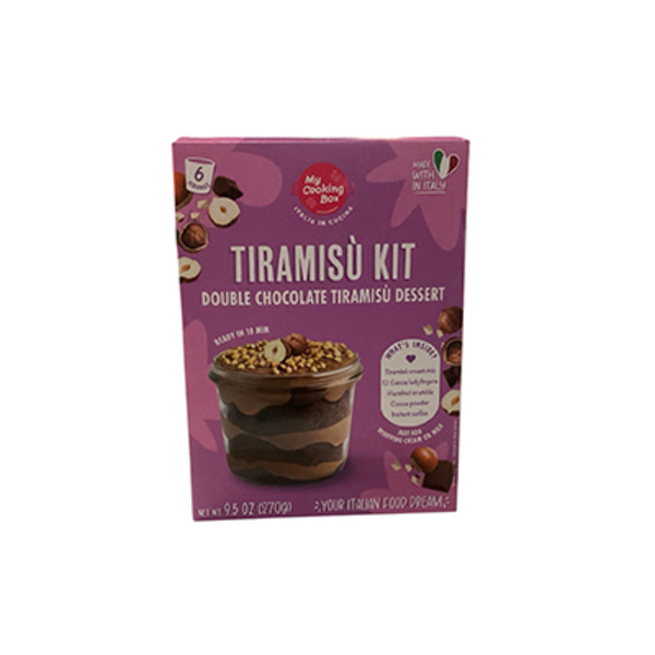 My Cooking Box Tiramisu' Kit - Double Chocolate Tiramisu Dessert