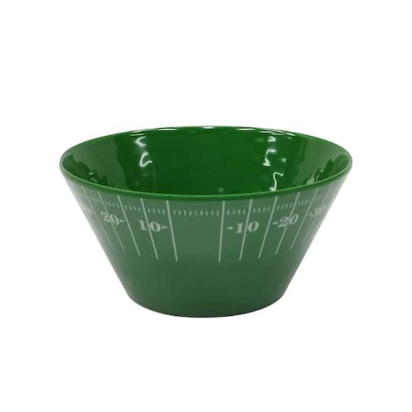 Celebrate It Football Field Melamine Bowl