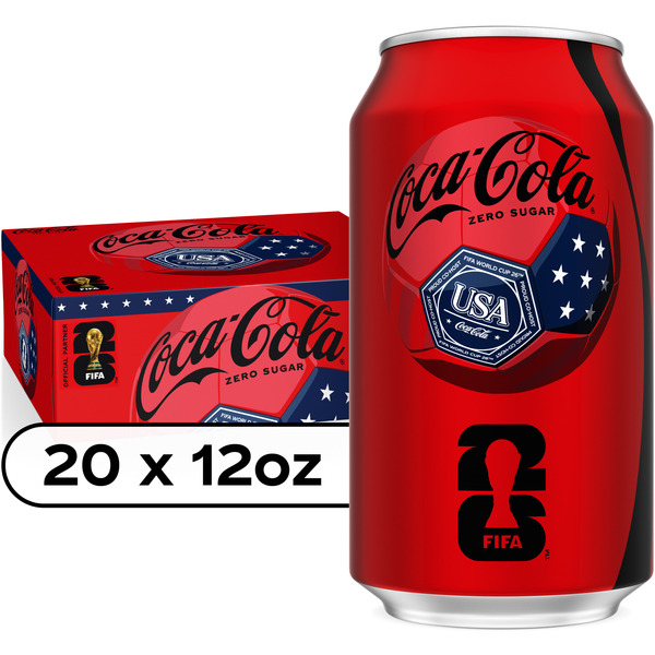 Coca Cola Zero Sugar Soda Cans Same-Day Delivery or Pickup | Homeland