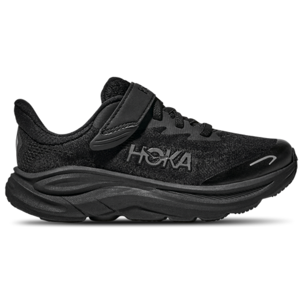 Hoka Kids' Preschool Clifton 10 Shoes, Size 3.0, Medium/D - Black