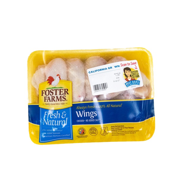 Foster Farms Fresh & Natural Chicken Wings