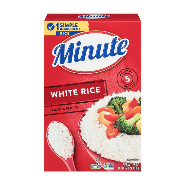 Minute Rice White Rice, Light & Fluffy
