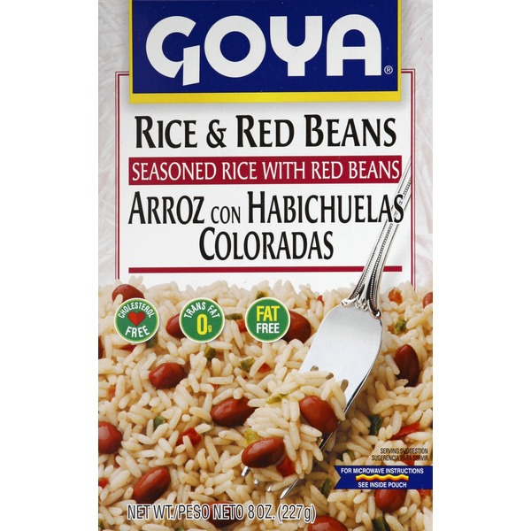 Goya Rice & Red Beans, Seasoned Rice Mix (8 oz) from Walmart Instacart