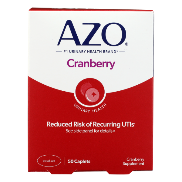 Azo Cranberry Urinary Tract Health Caplets Same-Day Delivery or