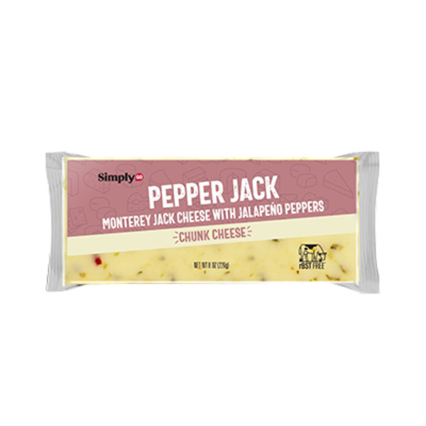 Simplygo Pepper Jack Cheese Chunk