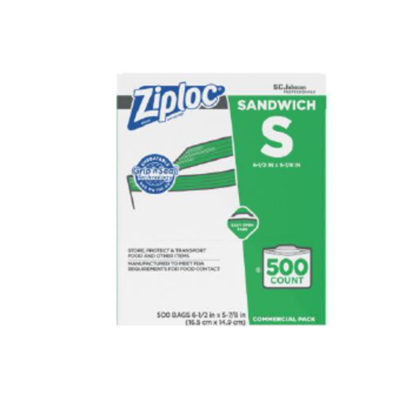 Ziploc - Sandwich Bag - 500 Ct