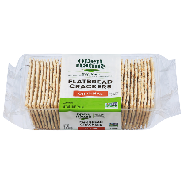 Open Nature Flatbread Crackers, Original