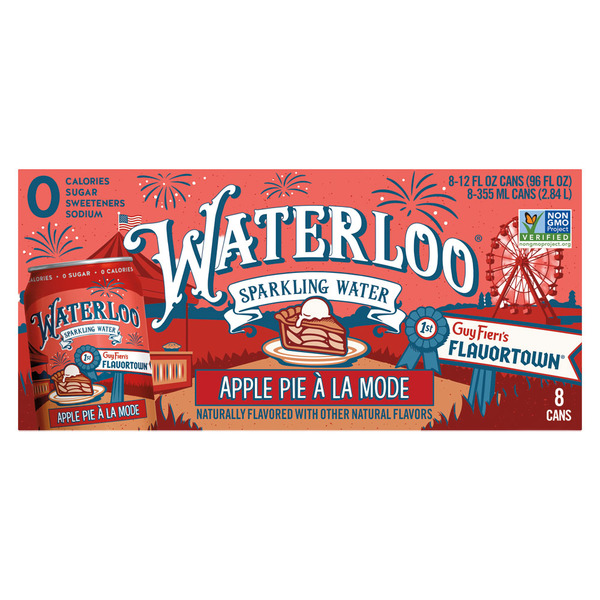 WATERLOO Sparkling Water Apple Crisp a la Mode