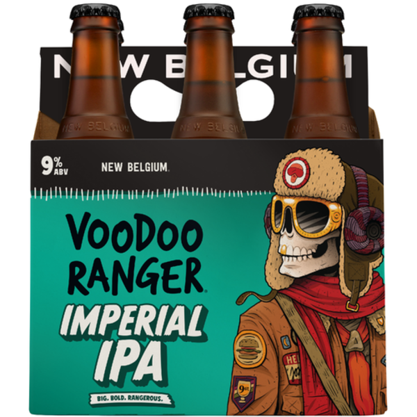 New Belgium Voodoo Ranger Imperial IPA 6 Pack Bottles
