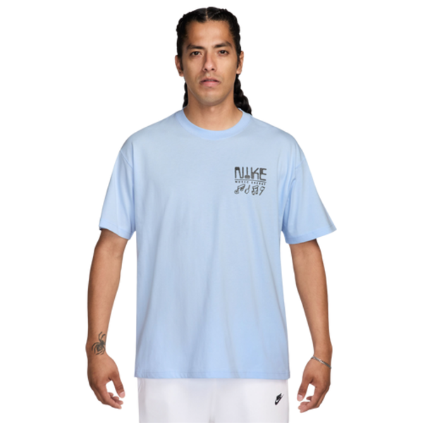 Nike Men's NSW Swoosh Sounds T-Shirt, 3XL - Multi/Blue