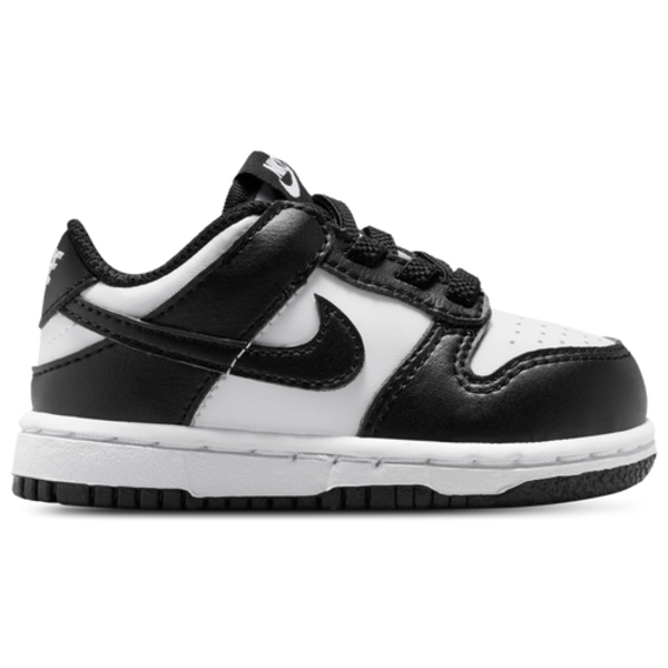Nike Toddler Dunk Low Shoes, Size 4.0K, Medium/D - White & Black