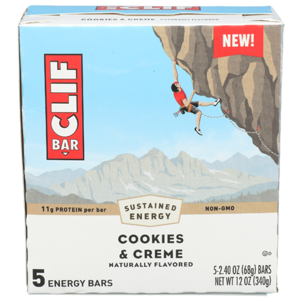 Clif Bar Cookies & Creme Bars 5 Pack