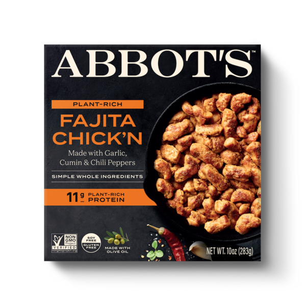 Abbot's Plant-based, Fajita Chick'n